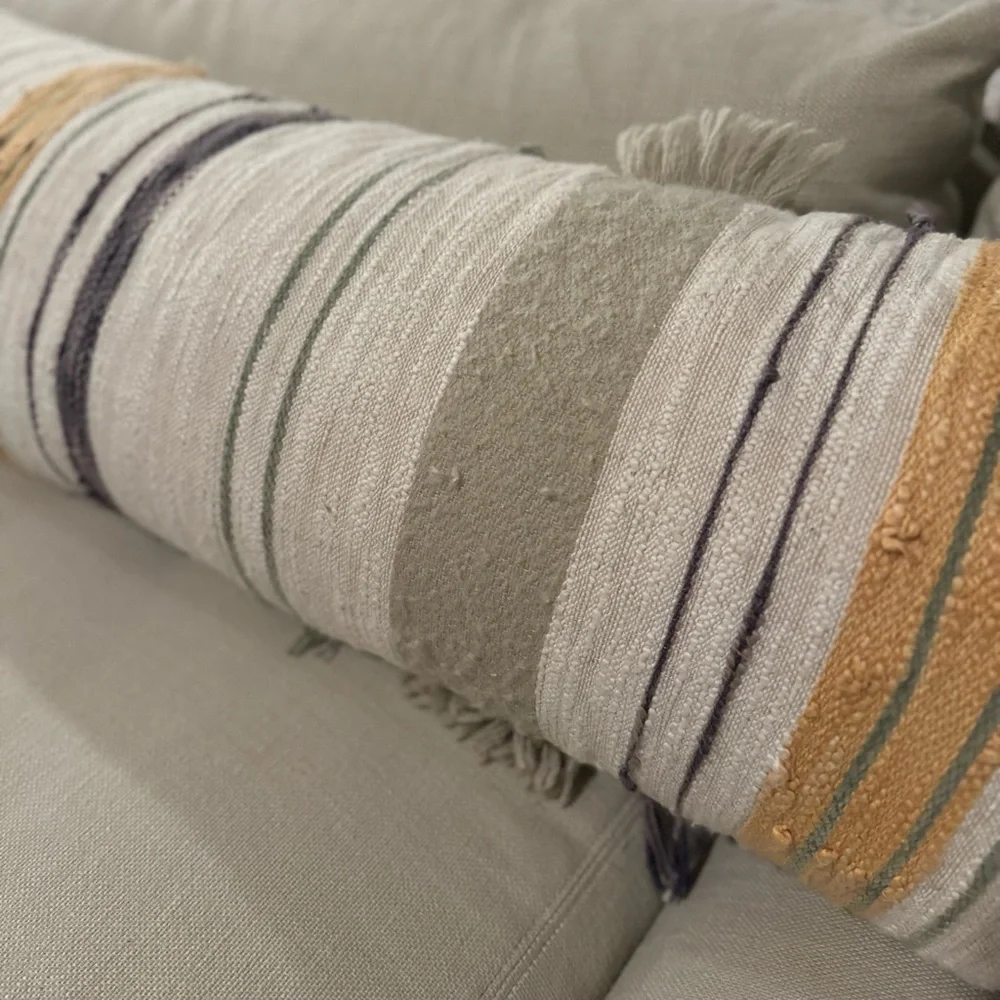 URBAN OUTFITTERS / Anthropologie~ XL Throw Lumbar  Pillow 14” x 40”